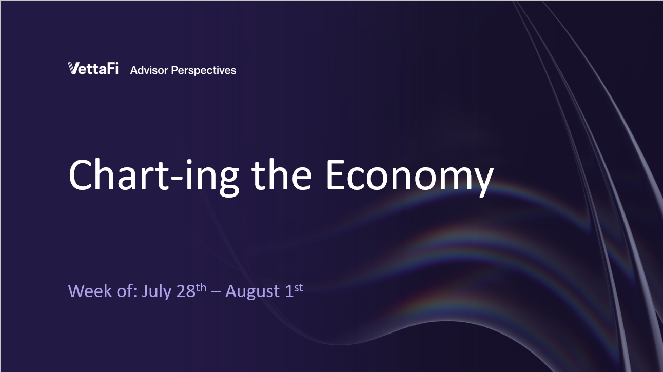 Chart-ing the Economy: Week of July 28th - August 1st Chart-ing the Economy: Week of July 28th - August 1st Thumbnail Chart