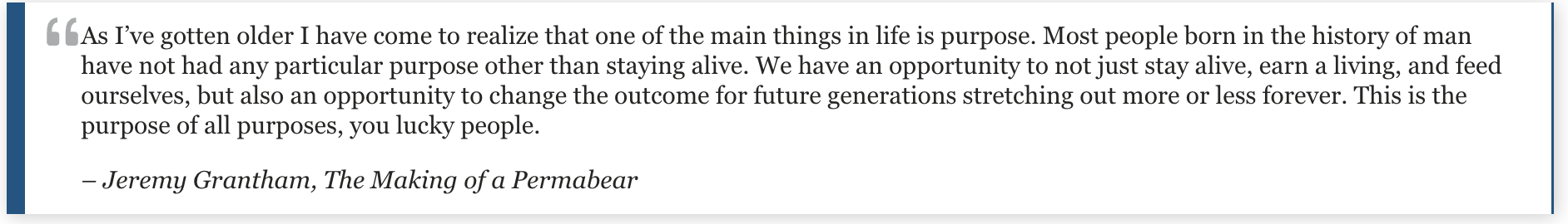 jeremy grantham quote