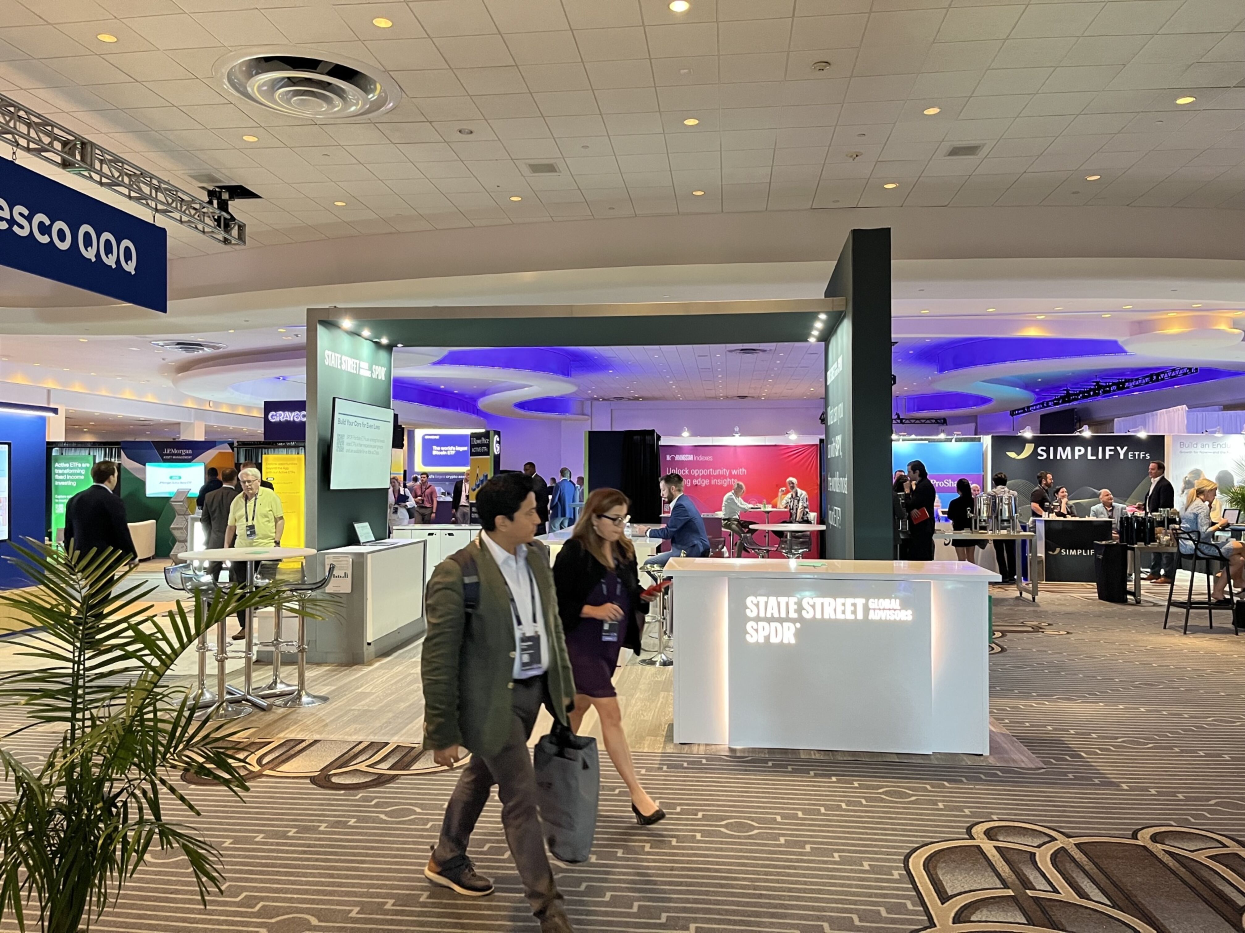 Attendees explore the 2024 Exchange conference in Miami, Florida.