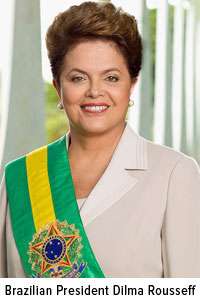 Brazilian President Dilma Rousseff