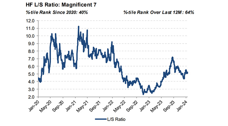 HF LS Ratio Magnificent 7