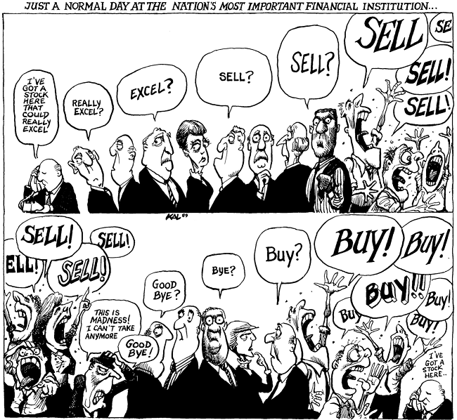 Just a normal day the the nations most important financial institution...