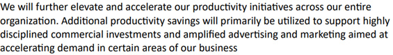 Quote from Pepsi