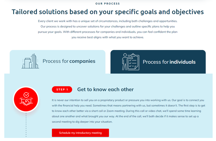 tailored solutions