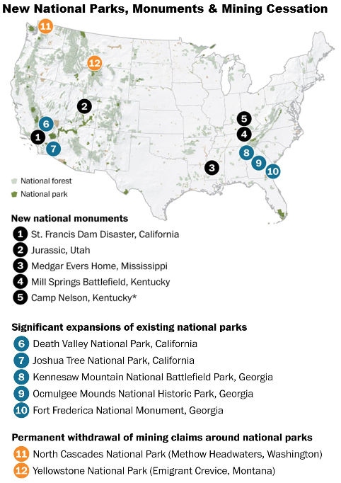 New National Parks