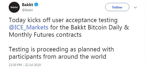 Bakkt Twitter