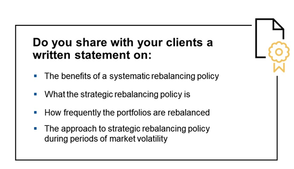 Checklist for client communications