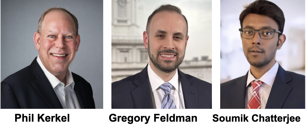 Phil Kerkel, Gregory Feldman, Soumik Chatterjee